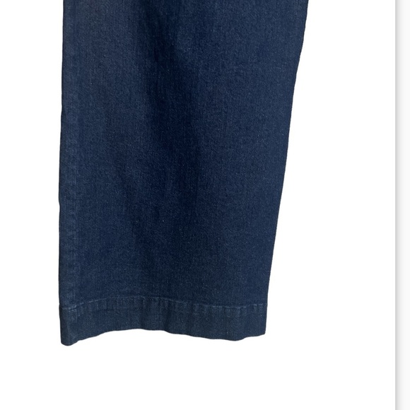 Eileen Fisher Denim Wide Leg Pants - Picture 7 of 7